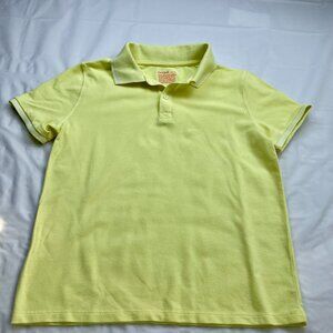 Cat & Jack Yellow polo shirt Size L (10/12)